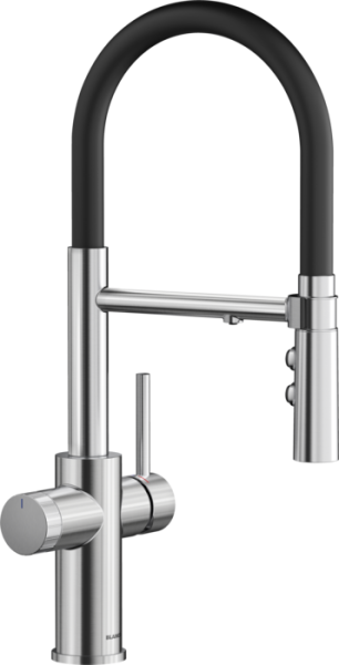 Смеситель кухонный с подключением к фильтру Blanco Catris-S Flexo 526706 нержавеющая сталь